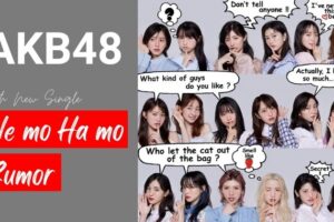 J-pop group AKB48 released a new song 'Ne mo Ha mo Rumor'